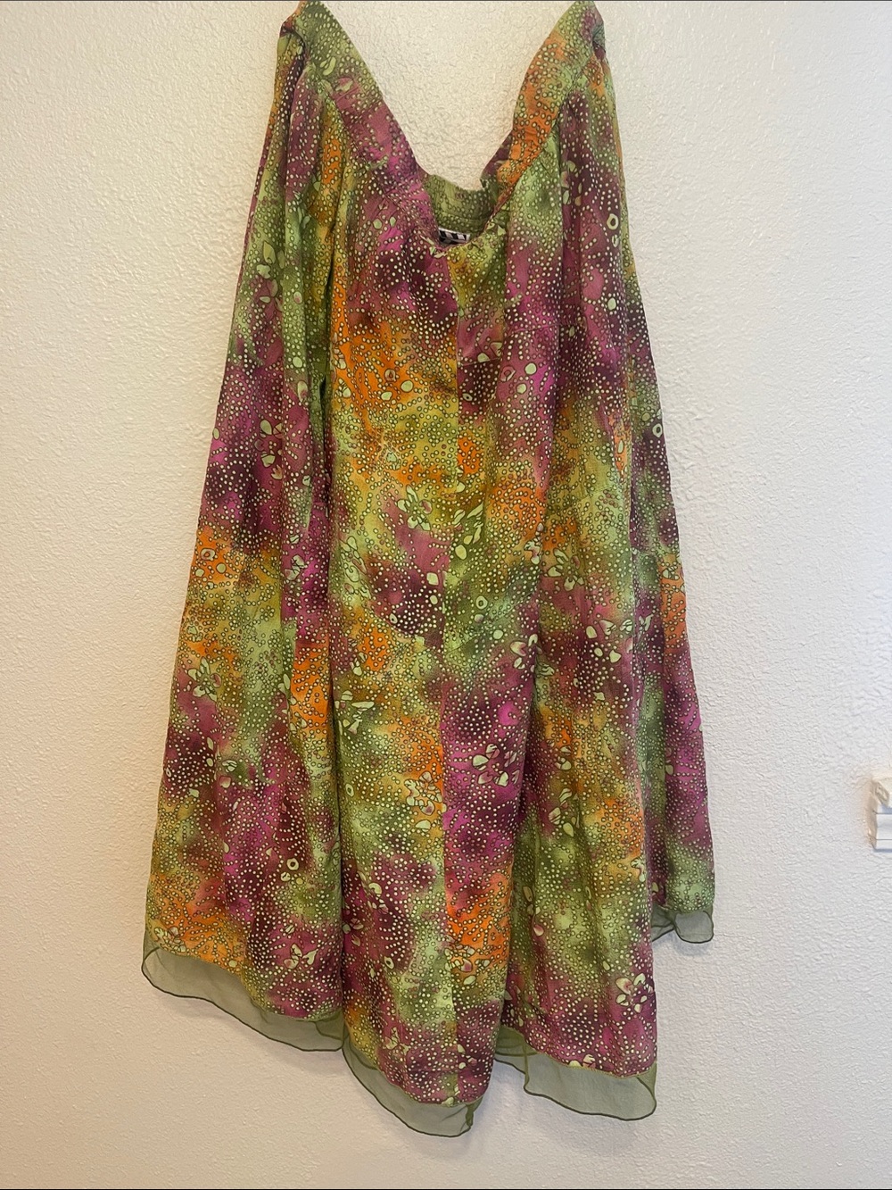 (🍏 5 for $15) Abstract maxi skirt vintage